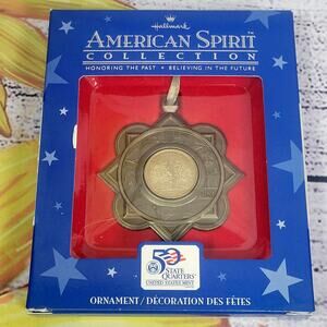 Vintage Hallmark American‎ Spirit Collection Ornament Connecticut